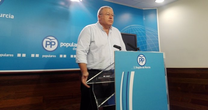 El portavoz de Fomento del PP en el Senado, Francisco Bernabé