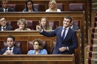 Casado preguntará a Sánchez en el Congreso cuándo entenderá que es "dañino" y "un lastre" para el país