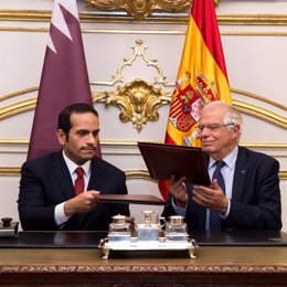 Josep Borrell se reúne con  al Vice Primer Ministro de Qatar