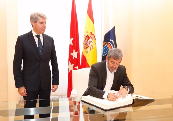 Los presidentes de Canarias y de Madrid