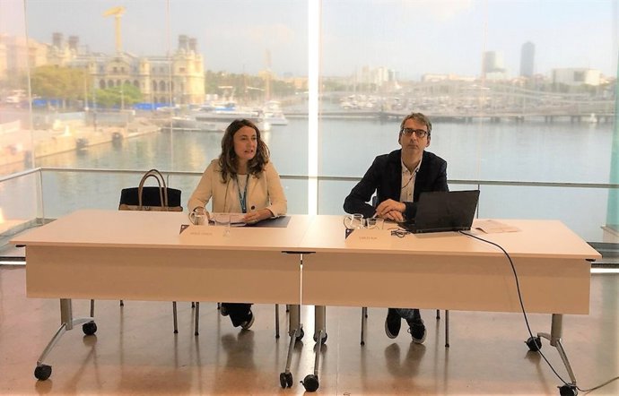 Mercè Conesa (pta.Port de Barcelona) Carles Rúa (Port)