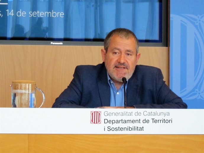 El dtor.gral.de Polítiques Ambientals Ferran Miralles