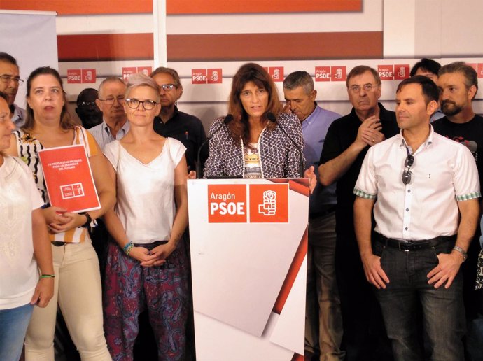 Dueso en la presentación de su programa a las primarias del PSOE a la Alcaldía.