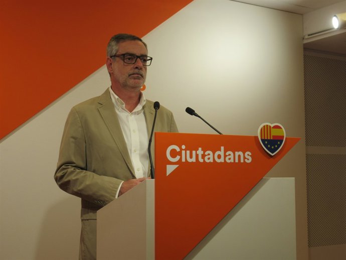 El secretari general de Cs, José Manuel Villegas