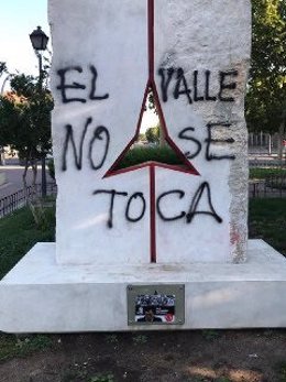 Ataques al monumento a las Brigadas Internacionales