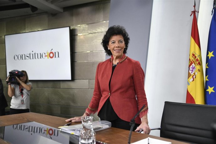 Rueda de prensa tras el Consejo de Ministros