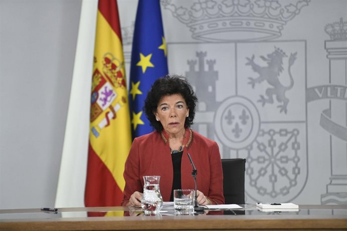 Rueda de prensa tras el Consejo de Ministros