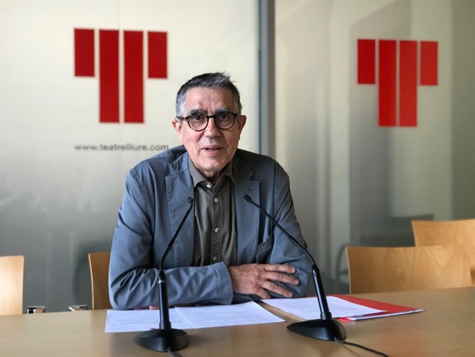 El president del patronat del Teatre Lliure, R. Gomis