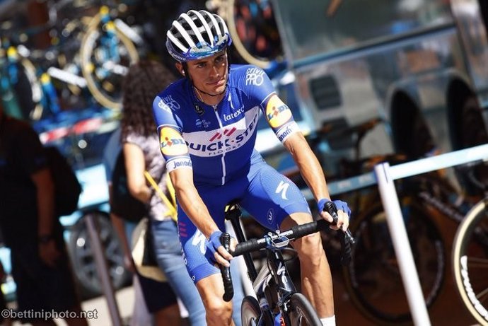 El ciclista Enric Mas (Quick-Step Floors) en La Vuelta 2018
