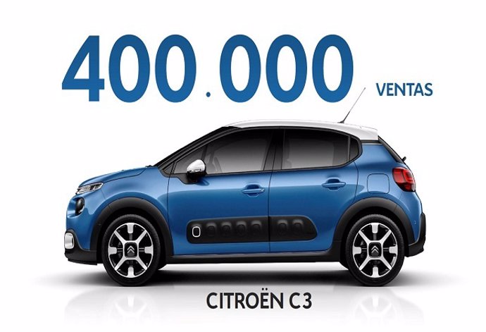 Citroën vende 400.000 unidades del nuevo C3 en menos de dos años
