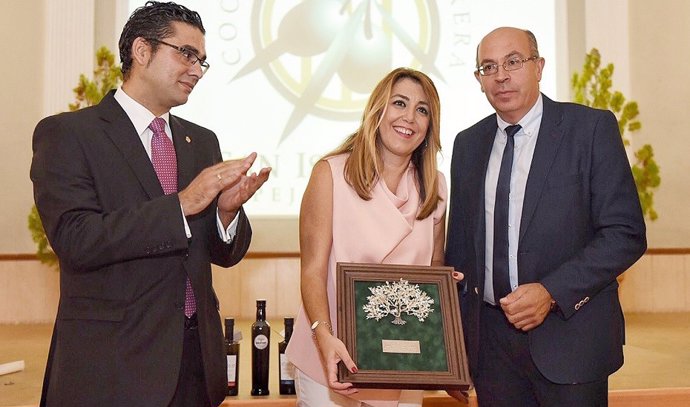Díaz recibe en Espejo el premio Cooperativa San Isidro 2018