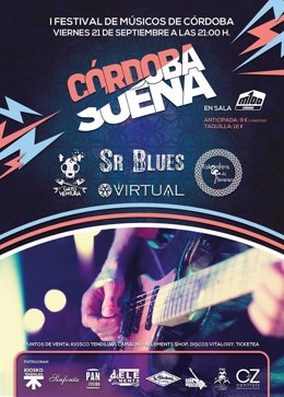 Cartel del I Festival de Músicos de Córdoba 'Córdoba Suena' b