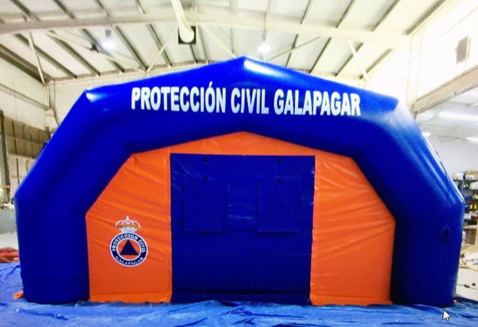 Hospital de campaña de Protección Civil de Galapagar