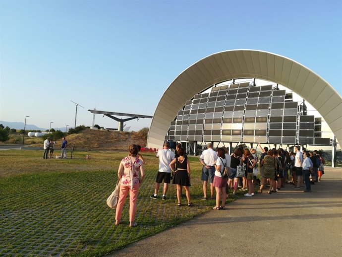 Exterior del Planetario de Aragón