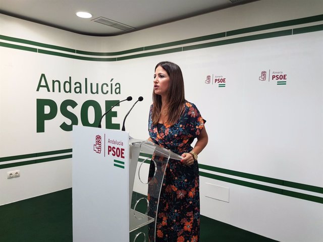 La secretaria de Cooperación al Desarrollo del PSOE-A, Inés Plaza