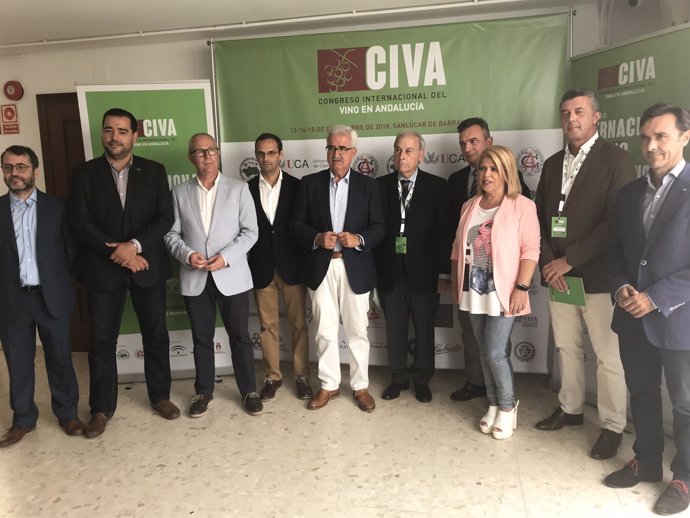 Clausura del I Congreso del Vino de Andalucía, en Sanlúcar de Barrameda 
