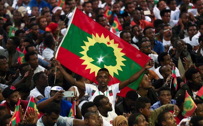 Bandera del Frente de Liberación Oromo 