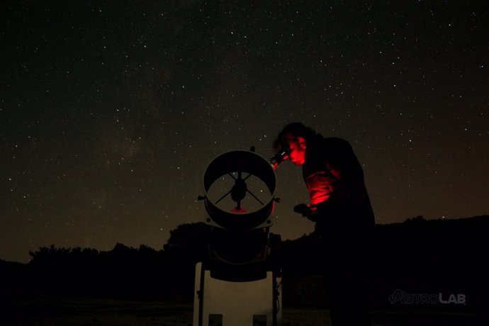 Astrolab observación astronómica yunquera