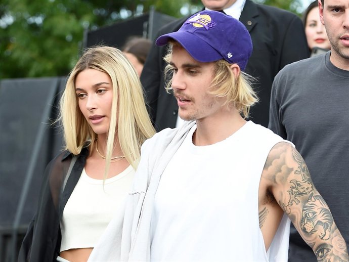 Hailey Baldwin y Justin Bieber