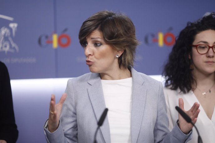 Declaraciones en el Congreso de la diputada de En Marea, Yolanda Díaz