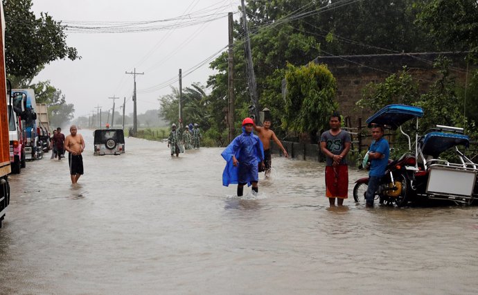 Paso del tifón 'Mangkhut' por Filipinas