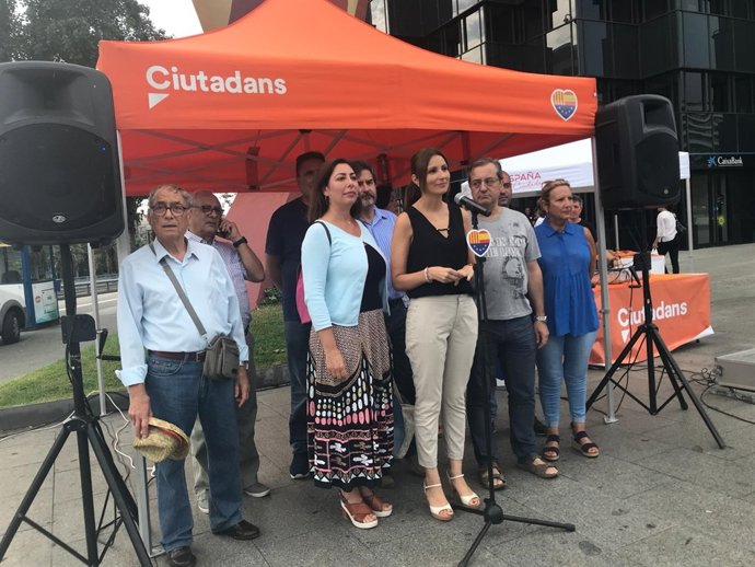 La diputada de Cs al Parlament Lorena Roldán