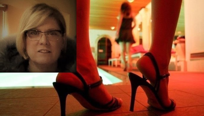 Carolina Martínez Moreno, en el recuadro de la izquierda