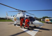 Evacuado en helicóptero un varón tras un accidente de tráfico en Níjar (Almería)