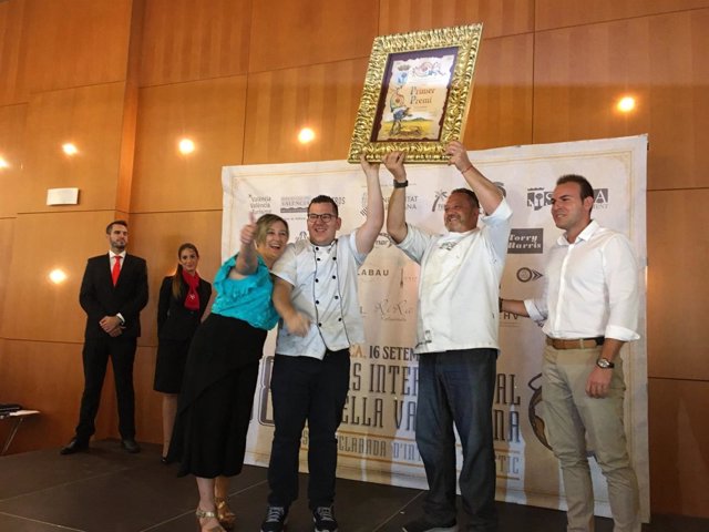 El restaurante Bon Aire gana el Concurso de Paellas de Sueca en 2018