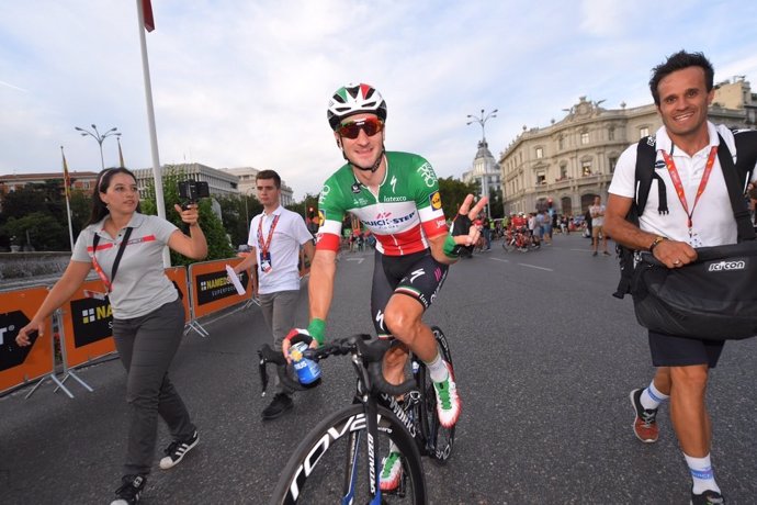  Elia Viviani (Quick-Step Floors), Durante La Vuelta 2018