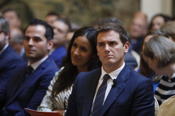 El president de Cs, Albert Rivera, es reuneix amb empresaris madrilenys 