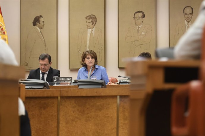 Comissió de Justícia al Congrés dels Diputats 