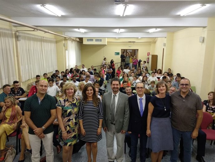 Inauguración del curso 2018-19 en curso en ESO y Educación Postobligatoria.