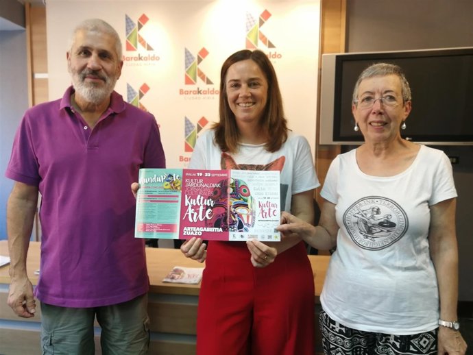 Txiki Castaños, Nerea Cantero y Lourdes Durán