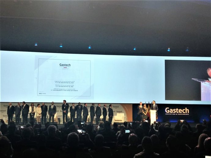El rei Felip VI obre Gastech