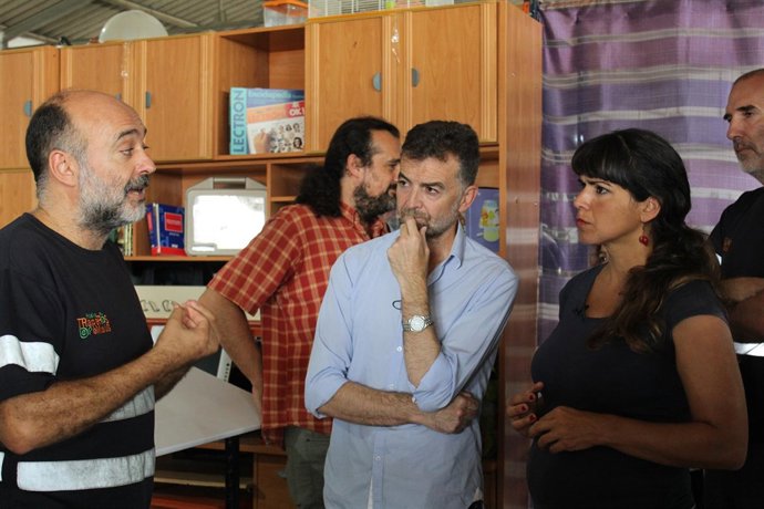 Antonio Maíllo y Teresa Rodríguez. 