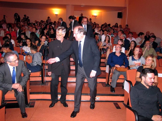 Herrera en la apertura del curso en el Conservatorio Superior de Música de CyL