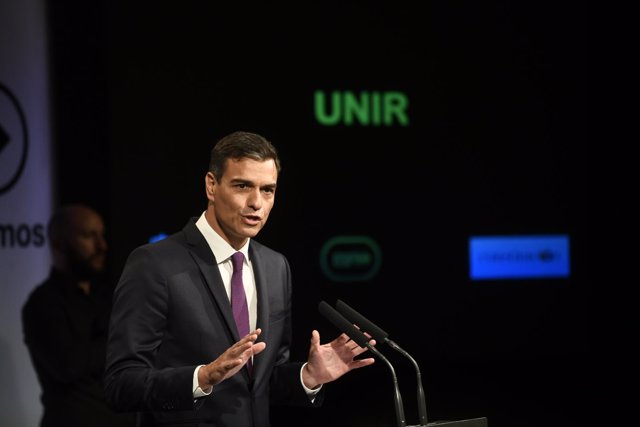 Intervención de Pedro Sánchez en el acto Avanzamos en Casa de América en Madrid