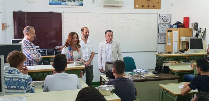 Inauguración curso escolar en Secundaria en Cádiz