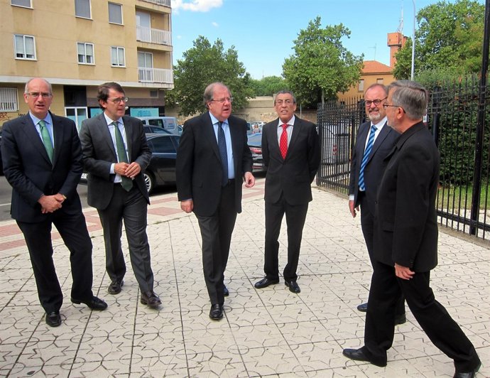   Herrera Con Rey, Mañueco, Iglesias Y Mena En Salamanca 17-9-2018         