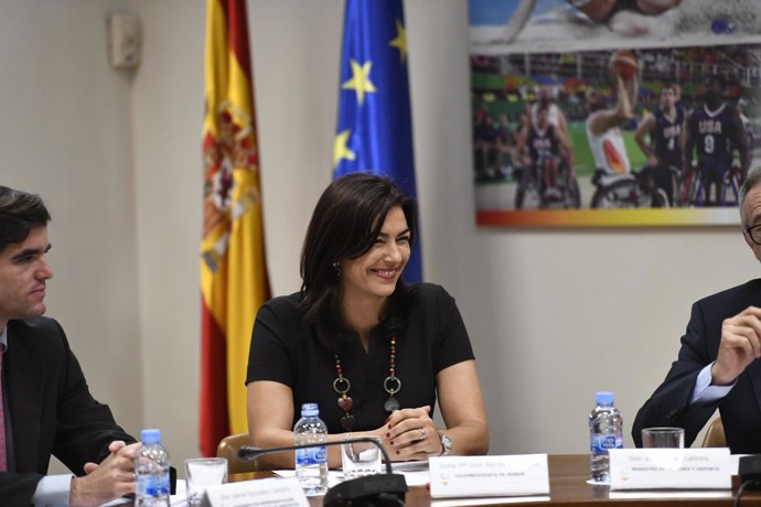 María José Rienda asiste a la Asamblea General del Comité Paralímpico Español