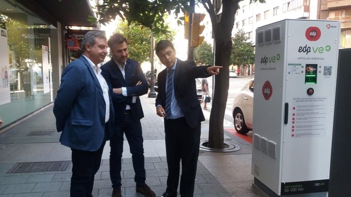 PRESENTACIÓN NUEVOS PUNTOS DE RECARGA DE EDP DE VEHÍCULOS ELÉCTRICOS