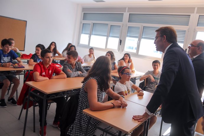 Inicio do curso escolar de secundaria en Galicia