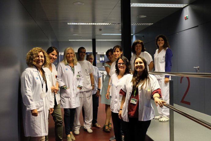 Investigadores de l'Hospital Germans Trias i Pujol de Badalona (Barcelona)