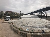 Ayuntamiento de Almería inicia las obras de remodelación de 'La Ballena' como memorial definitivo del niño Gabriel Cruz