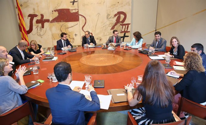 Reunión del Consell Executiu del Govern en una imagen de archivo.
