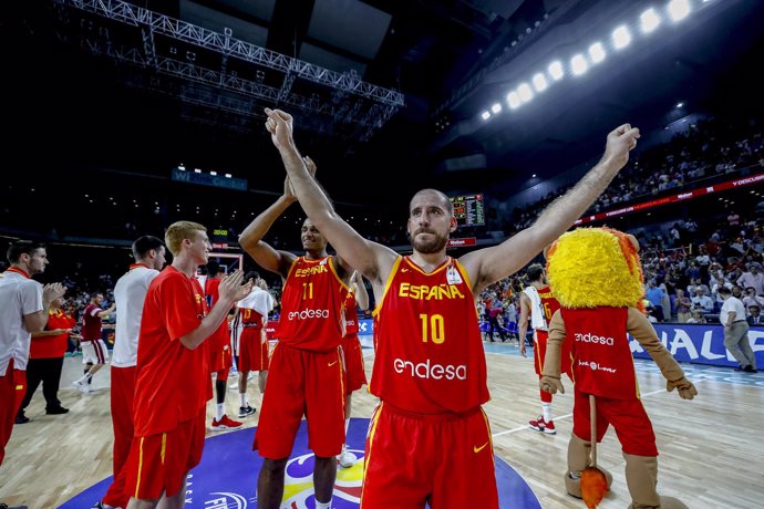 Quino Colom selección española baloncesto España