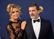 Antonio Banderas con Nicole Kimpel 