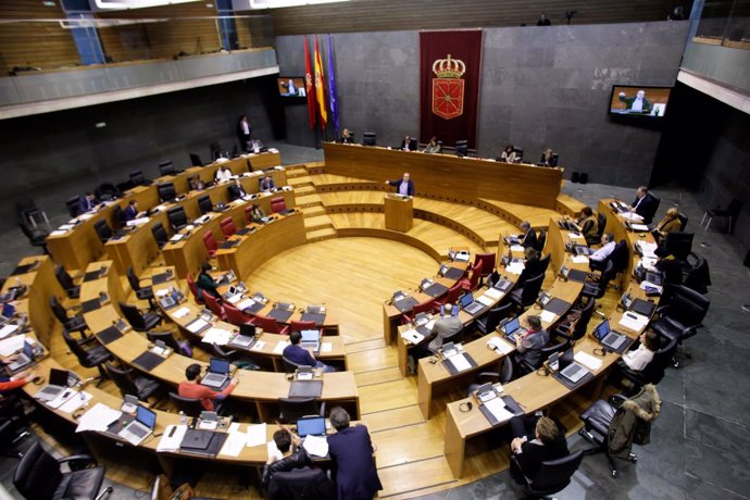 Pleno del Parlamento de Navarra