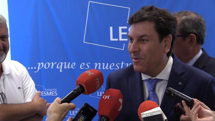 El consejero de Empleo, Carlos Fernández Carriedo 18-9-18